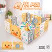 Baby Playpen Fence Play Room Playground Safety Gate Yard Barrier Enclosure Activity Centre Foldable for Child Toddler Kids 14 Panels