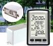 Electronic Rain Gauge, Portable Wireless Rain Gauge High Precision Radio Controlled Digital Rain Gauge