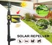Solar Bird Repellent Sprinkler Water Deterrent Sprinkler Dog / Cat Driver Garden Orchard Driver Bird Repeller Infrared Sensor Drive