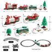 Christmas Train Set Railway Tracks Around The Christmas Tree Decoration Battery Operated Toys
