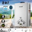 portable outdoor camping 520L/Hr gas hot shower water heater system-Overheat protect