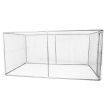 outdoor spacious strong mesh fencing dog kennel run pet enclosure durable steel frame 4m x 2.3m x 1.83m