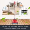 5 in 1 floor polisher-scrub clean wax polish buffs for tile wood stone marble concrete