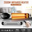 2500W indoor/outdoor electric infrared radiant patio heater energy saving