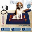 pet dog elderly cat L instant heating bed pad mat blanket chew-resistant & waterproof