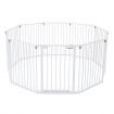 3 in 1 XXL 10 panels foldable kid baby toddler playpen safe gate play fence