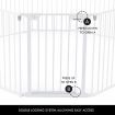 3 in 1 XXL 10 panels foldable kid baby toddler playpen safe gate play fence