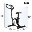 indoor upright exercise bike stationary spin bike cycling fitness gym machine