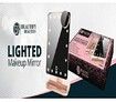 Lighted Makeup Mirror, Vanity Mirror with Bluetooth (Rose Gold)