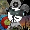 Spotting Scopes with Tripod,Hunting,25-75x70,Angled,Wildlife Viewing