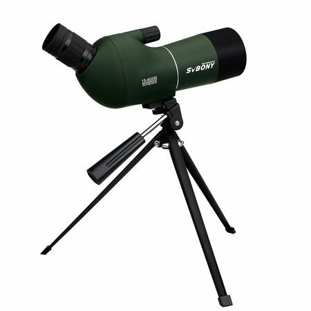SVBONY SV28 Spotting Scopes with Tripod,25-75x70 High Power Range Scope,for Birding HD,IP65 Waterproof,Angled,with Carring Bag,Phone Adapter for Hunting,Target Shooting,Stargazing Wildlife Viewing 