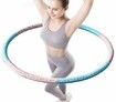 Exercise Hula Hoop 6 Sections Detachable Adjustable Weight loss waist slim  Size 90cm