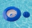 POOL Floating Pool Chlorine Dispenser Fits 1-3" Tabs Bromine Holder Chlorine Floater (Blue)