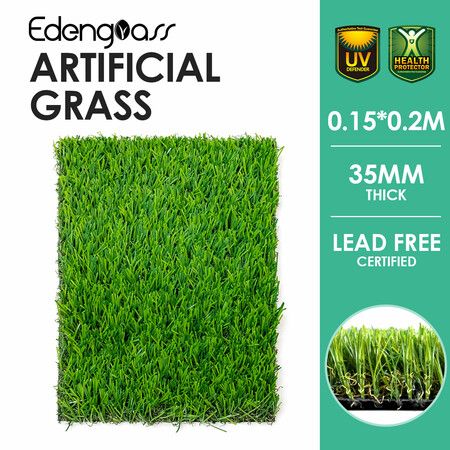 0.15M X 0.2M Artificial Synthetic Fake Faux Grass Turf Lawn 35MM Height
