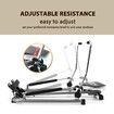 Genki Hydraulic Rowing Machine LCD Adjustable Resistance Rower Home Gym Cardio Exercise Fitness Equipment