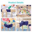 Wooden Baby Playpen Barrier Enclosure Fence Safety Gate Play Room Yard Kids Activity Centre Foldable for Child Toddler 8 Panels