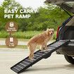 Dog Ramp for Car SUV Truck Pet Safety Stairs Foldable Steps Portable  Ladder Non-slip Travel