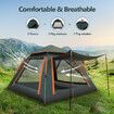 4 Person Instant Pop Up Beach Shade Family Camping Tent Shelter 240x240x156cm Green