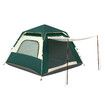 4 Person Instant Pop Up Camping Shelter Beach Shade Family Tent 240x240x156cm Green and White