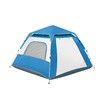 4 Person Instant Pop Up Camping Family Tent Beach Shade 240x240x156cm Blue and White