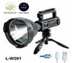 Spotlight LED Flashlight Powerful 200000LM Work Light Searchlight 4 Modes USB Recharge Portable Lantern Camping Outdoor Emergency Tool