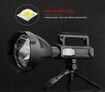 Spotlight LED Flashlight Powerful 200000LM Work Light Searchlight 4 Modes USB Recharge Portable Lantern Camping Outdoor Emergency Tool