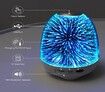 3D Glass Touch Control Bedside Table Lamp 7-Color LED ?Portable Wireless Speakers, Rechargeable Table Lamp