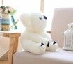 Koala Mom and Baby 28cm 12cm Plush Toy Stuffed Animal Toy Plush Doll (White)