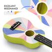 Melodic 21 inch Soprano Ukulele Instrument for Kids Adults Beginners Professionals Yellow