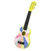 Melodic 21 inch Soprano Ukulele Instrument for Kids Adults Beginners Professionals Yellow