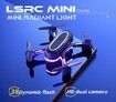 2022 Newest LSRC Rainbow Mini Drone 720P HD Dual Camera WIFI FPV Hight Hold One Key Return Quadcopter RC Dron Kid Gifts