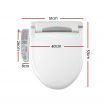 Cefito Electric Bidet Toilet Seat Cover Auto Smart Water Wash Dry Panel Control