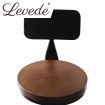 Levede Industrial Bar Stools Kitchen Stool Wooden Barstools Swivel Vintage Chair