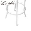 Levede Industrial Bar Stools Kitchen Stool Wooden Barstools Swivel Chair White