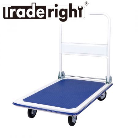 Traderight 300kg Folding Platform Trolley Hand Truck Foldable Cart Heavy Duty