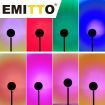 EMITTO USB Sunset Projection Lamp LED Modern Romantic Night Light Multi-colour