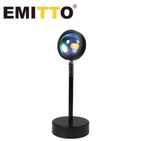EMITTO USB Sunset Projection Lamp LED Modern Romantic Night Light Decor Sunsetrd EMITTO USB Sunset Projection Lamp LED Modern Romantic Night Light Decor Sunsetrd