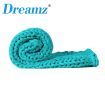 Dreamz Knitted Weighted Blanket Chunky Bulky Knit Throw Blanket 3KG Blue Green