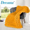 Knitted Weighted Blanket Chunky Yellow Kids