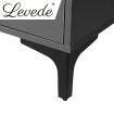 Levede Bedside Tables Side Table Bedroom Nightstand 2 Drawers Storage Cabinet