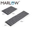 Marlow 2x Kitchen Mat Floor Rugs Area Carpet Non-Slip Door Mat 45x180cm /45x75cm