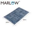 Marlow Floor Mat Rugs Shaggy Rug Large Area Carpet Bedroom Living Room 200x290cm