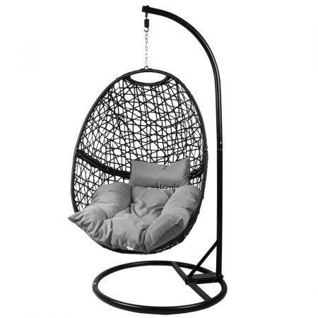 Levede Hanging Swing Egg Chair Outdoor Furniture Hammock Pod Patio Cushion Seat