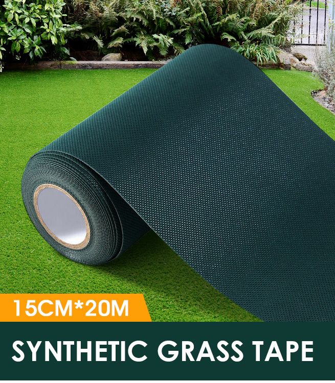 Thick 10m x 15cm Synthetic Grass Joining Tape Self Adhesive Glue Artificial Turf 