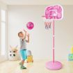 Portable Freestanding Kids Basketball Hoop Backboard Stand System 200x46x7cm