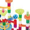 105PCS Marble Run Game Marble Race Track Light Marbles Kids Birthday Gift