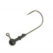 Vike 1/16 oz Round Tungsten Jig Head, Size 2/0 Hook, 4 pack