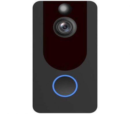 Wireless WiFi Doorbell - 1080P 15Fps Motion Sensor Doorbell with 140 Wide-Angle Lens Smart Video Doorbell (only cloud storage version)