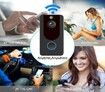 Wireless WiFi Doorbell - 1080P 15Fps Motion Sensor Doorbell with 140 Wide-Angle Lens Smart Video Doorbell (only cloud storage version)