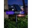 Bug Zapper Outdoor Electric, Solar Powered LED Mosquito Killer Lamp with Double Head